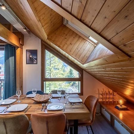 Bel Appartement Entier En Style Chalet A Chamonix Buitenkant foto